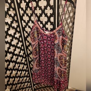 American Rag Multicolor Paisley Tunic Top